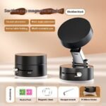 Magnetic Suction Phone Holder – 360° Rotating Foldable Vacuum Holder - Image 3