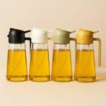 500ml Glass Oil Dispenser Bottle | Spray & Pour Oil Bottle - Image 4