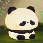 Cute Panda Silicone LED Night Light – Color Changing - Image 4