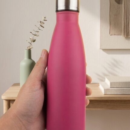 Vibrant Pink Insulated Stainless Steel Water Bottle