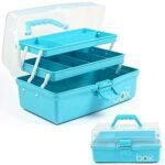 3-Layer Portable Folding Craft Storage Box
