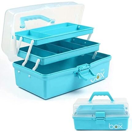 3-Layer Portable Folding Craft Storage Box