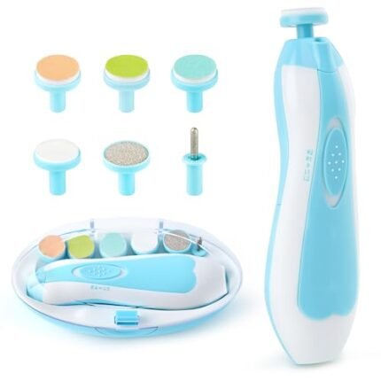 6-in-1 Electric Baby Nail Trimmer Kit