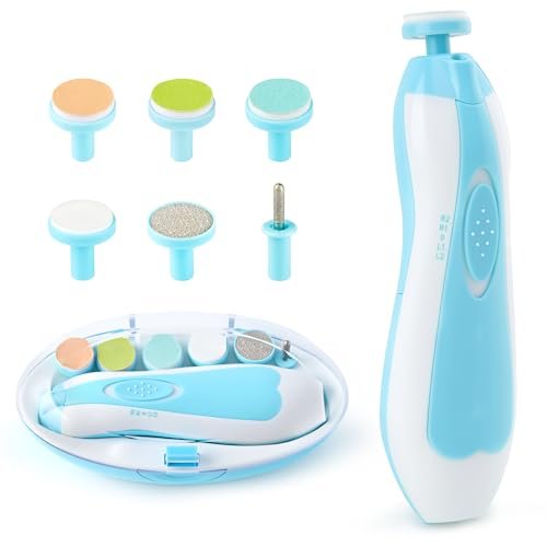 Main_01 6-in-1 Electric Baby Nail Trimmer Kit - Image 1