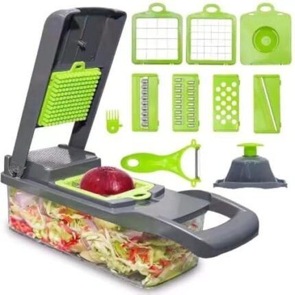 16-in-1 Multifunctional Vegetable Chopper & Slicer