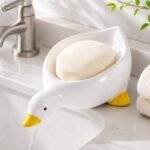 Self-Draining Duck Shaped Soap Holder