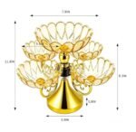 Luxury 360° Rotating Multi-Tier Snack & Candy Bowl Stand - Image 5
