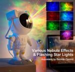 Astronaut Galaxy Star Projector Lamp