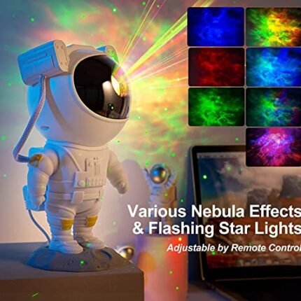Astronaut Galaxy Star Projector Lamp