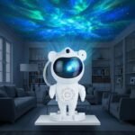 Astronaut Galaxy Star Projector with Built-in Bluetooth Speaker - Image 2