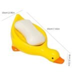 Self-Draining Yellow Duck Soap Holder - Image 2