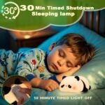 Lying Panda Silicone LED Night Light – 7-Color Changing - Image 3