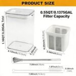 Greek Yogurt Strainer Mesh Box, Yogurt Filter - Image 2