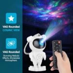 Astronaut Galaxy Star Projector with Built-in Bluetooth Speaker - Image 4