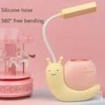 Cute Snail LED Desk Lamp with Pen Holder - Image 4