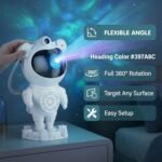 Astronaut Galaxy Star Projector with Built-in Bluetooth Speaker - Image 6