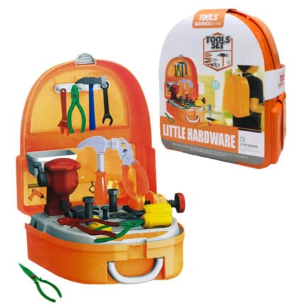 22-Piece Little Hardware Tool Set Backpack