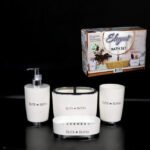Luxury 4-Piece Bathroom Accessories Set - Image 4