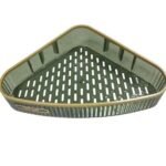 Adhesive Bathroom Corner Storage Shelf Rack - Image 2