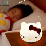 Cute Hello Kitty Soft Silicone LED Night Light - Image 3