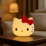 Cute Hello Kitty Soft Silicone LED Night Light - Image 2