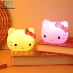 Cute Hello Kitty Soft Silicone LED Night Light