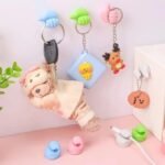 pack of 10 Creative Thumbs Up Silicone Wall Hooks