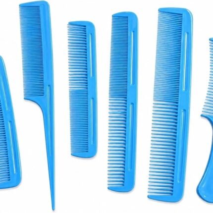 6-Piece Professional Hair Comb Set