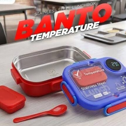 Smart Temperature Display Stainless Steel Banto Lunch Box (800 ml)